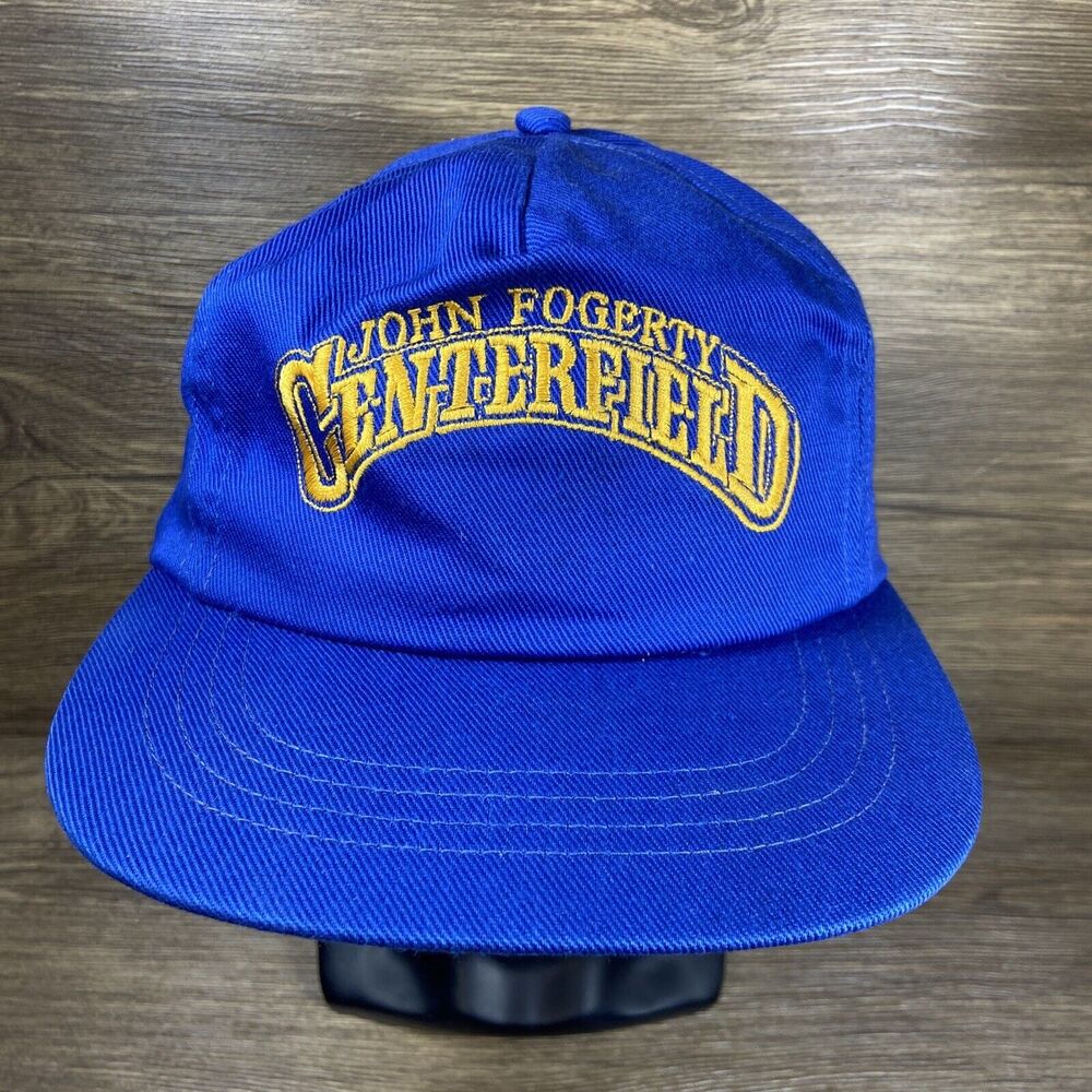 John Fogerty Centerfield Vintage Snapback 80s Hat Cap Promo Embroidered